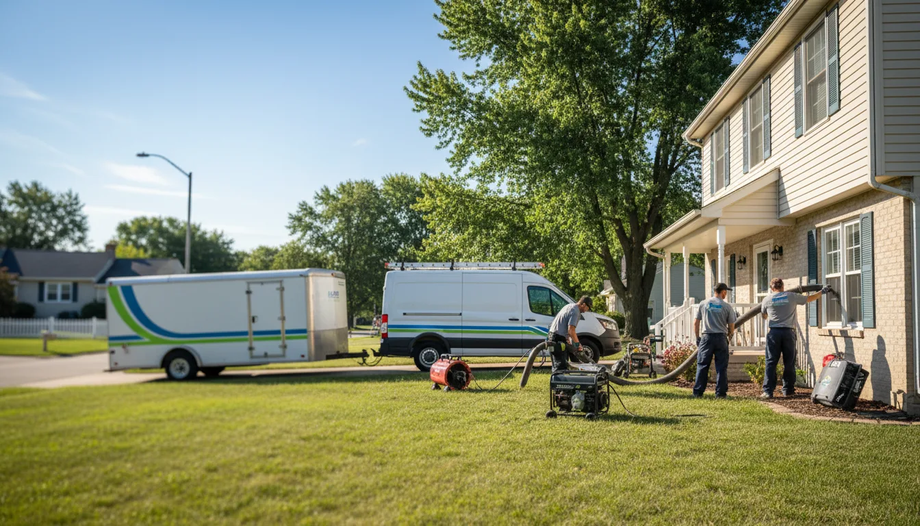 Flooded Basement Restoration And Cleanup With Repair in Lake Park, IA near me